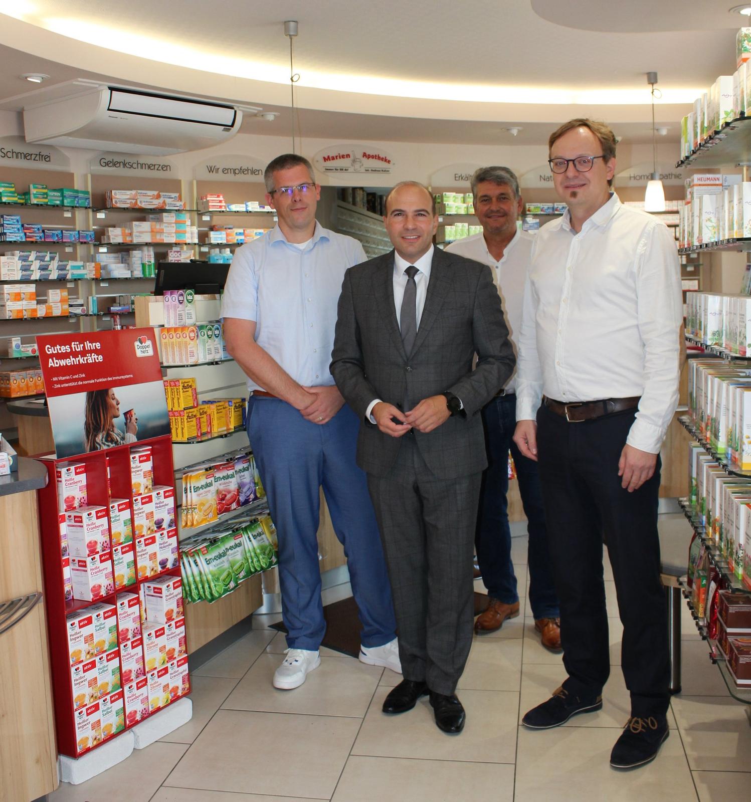 Austausch mit Vertretern der Politik