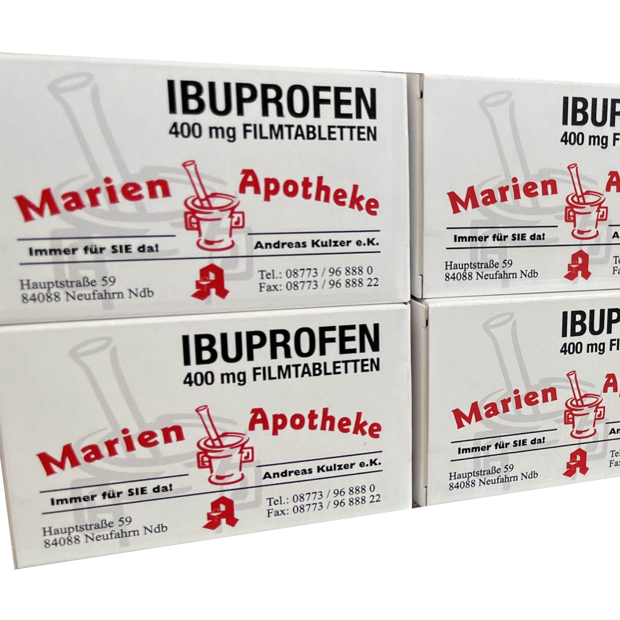 Ibuprofen 400mg Packung